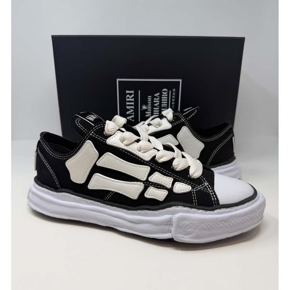 Amiri x Maison Mihara Yasuhiro Bones Petrson OG Sole Sneaker Size 12 US 45 EU